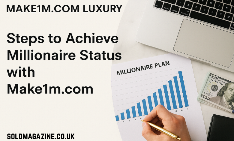 Introduction to Make1M.com Luxury: A Realistic Look at Millionaire Ambitions Through Digital Investment
